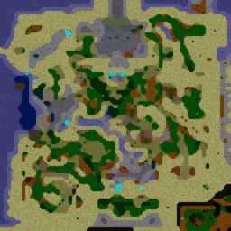 Heroic Town 3.41d ENG - Warcraft 3: Mini map
