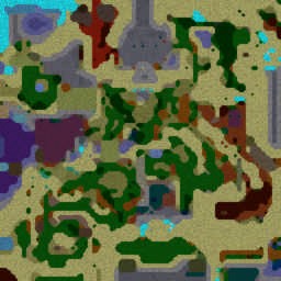 Heroic Town VN v5.1 - Warcraft 3: Mini map