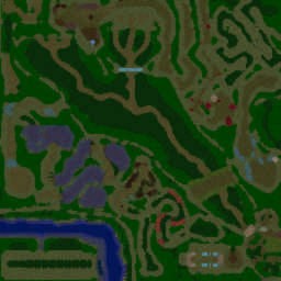 Heros SI Delta (1.09) - Warcraft 3: Mini map