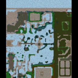 ICE ARENA - Warcraft 3: Mini map