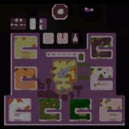 Inc. Custom Arena 2.1 - Warcraft 3: Mini map