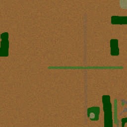 Inuuteq vs Naruto vs Sasuke - Warcraft 3: Mini map