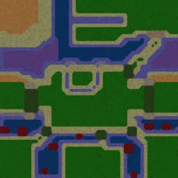 Kill Charlie Arena 1.4 - Warcraft 3: Mini map