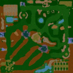 King Of Heroes v.3.4 - Warcraft 3: Mini map