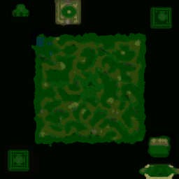 Kirby Battle Arena (Beta1.0) - Warcraft 3: Mini map
