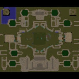 Legend Arena 100 Ultimate - Warcraft 3: Mini map