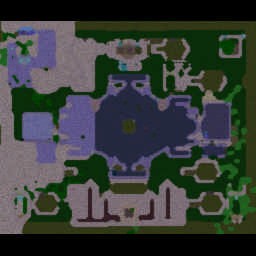 Legend of the dragon Arena - Warcraft 3: Mini map