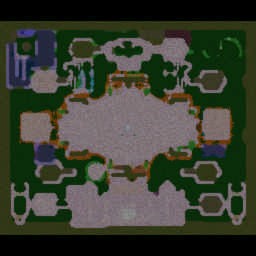 Legend Of The Dragon V.K 6 - Warcraft 3: Mini map