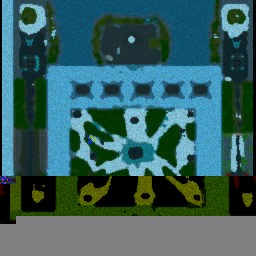 Legends of War v1.3 - Warcraft 3: Mini map