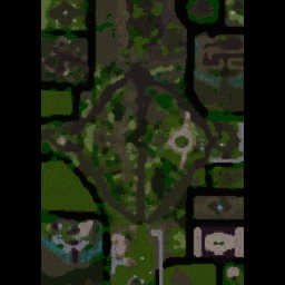 Legends of Warcraft v0.73 арена - Warcraft 3: Mini map