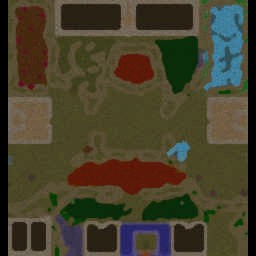 Lineage 2 GOD Arena 2.9 - Warcraft 3: Mini map