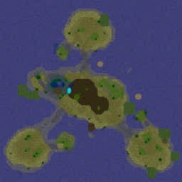 Lord of the Archers 1.31 - Warcraft 3: Mini map