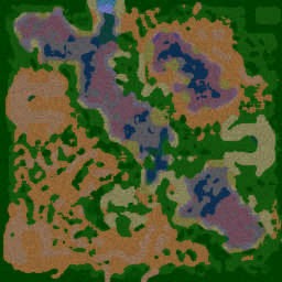 Magic Arena - Warcraft 3: Mini map