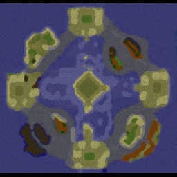 MEGA BATTLE v6.09 - Warcraft 3: Mini map