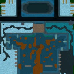 Mega Dragon Arena -V.Christmas- + AI - Warcraft 3: Mini map