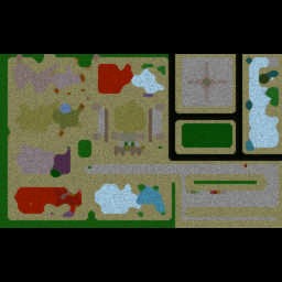 Miners Tourny V 8.5(Elemental V) - Warcraft 3: Mini map