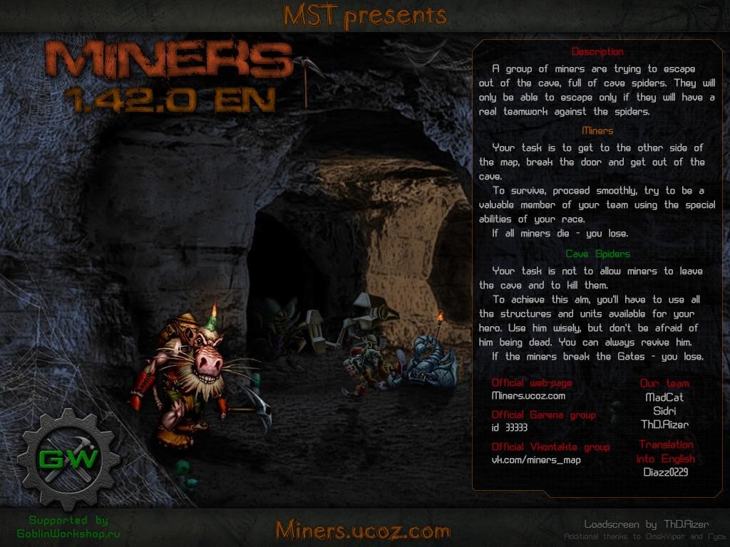 Miners (v1.42.6) ENG - Warcraft 3: Custom Map avatar