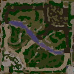 Multiverse Arena Battles v1.05 AI - Warcraft 3: Mini map