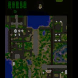 Nanoha Fight 3rd ToN신년배 - Warcraft 3: Mini map