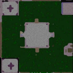 Naruto Kage Bushin 5.2 - Warcraft 3: Mini map