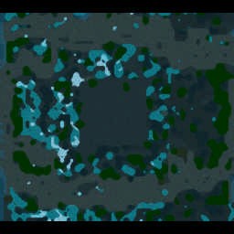 Naruto Vs Sasuker 0.1 - Warcraft 3: Mini map