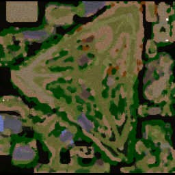 Naruto War Avengers 3.6.00 - Warcraft 3: Mini map