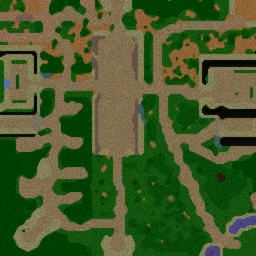 NarutoArenaWars[0.2] - Warcraft 3: Mini map