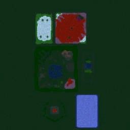 Ninja Duels: The Best Ninja V4.0 - Warcraft 3: Mini map