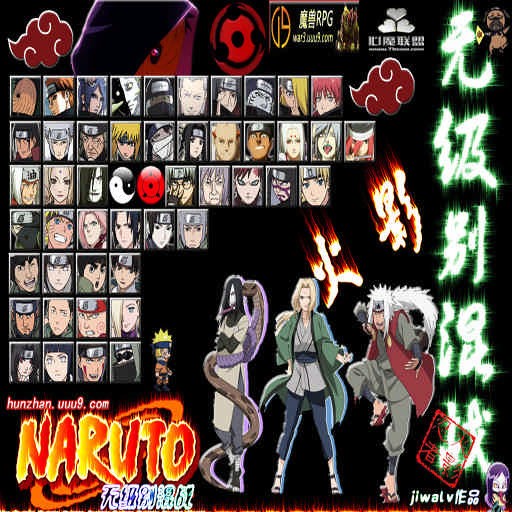 Download Naruto Road to Ninja WC3 Map [Hero Arena], newest version, 3  different versions available