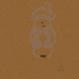 Ogre Arena - Warcraft 3: Mini map