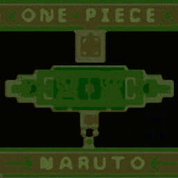One Piece and Naruto v1.5 - Warcraft 3: Mini map