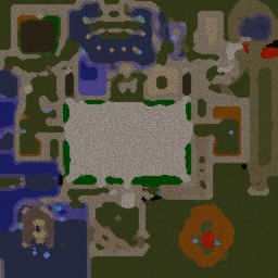 One Piece Battle SinSekai v3.0 - Warcraft 3: Mini map