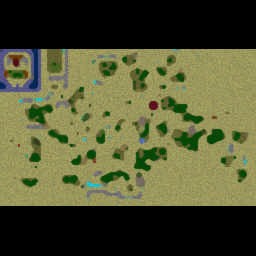 Orcs & Elves TE2008FINAL - Warcraft 3: Mini map