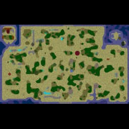 Orcs & Elves v3.1.29 - Warcraft 3: Mini map