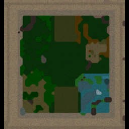 Random Unit - Team Arena 1.57 - Warcraft 3: Mini map