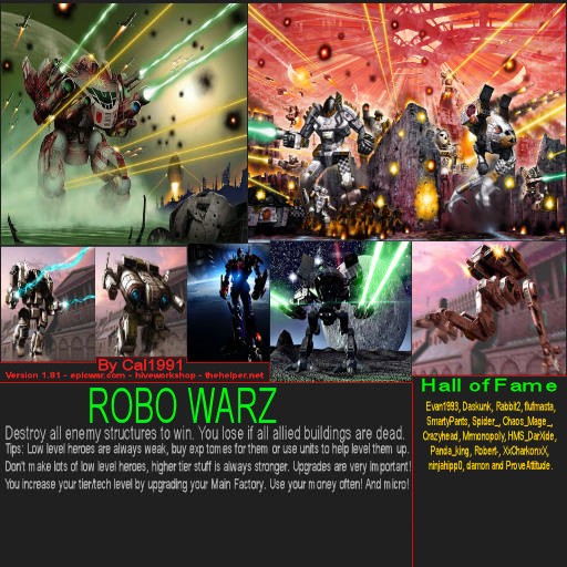 Robo Warz 1.81c [Beta test] - Warcraft 3: Custom Map avatar