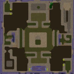 Sakura Hero Arena v1.16 - Warcraft 3: Mini map