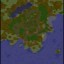 Samurai's Brawl v0.45b - Warcraft 3 Custom map: Mini map