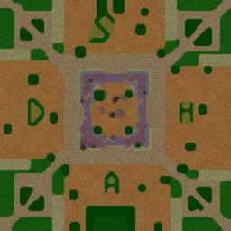 Shining Dragon Hero Arena v1.0 - Warcraft 3: Mini map