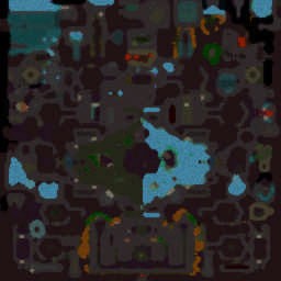 SVAngel Arena Eclipser - Warcraft 3: Mini map