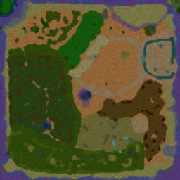 TAS-The Grand Arena V.1.1 beta - Warcraft 3: Mini map