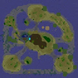 Test My Bow 2 B1 - Warcraft 3: Mini map