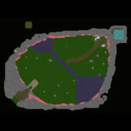 Touhou Gensokyo Arena V.1.0c - Warcraft 3: Mini map