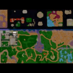 Ultimate Dragonball V5.6i - Warcraft 3: Mini map