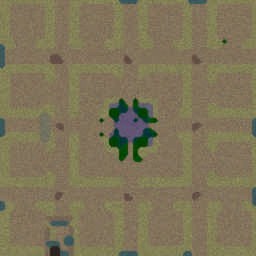 Ultimate Hero Fight (UHF) - Warcraft 3: Mini map