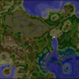 Vampire Clan Wars EB4 - Warcraft 3: Mini map