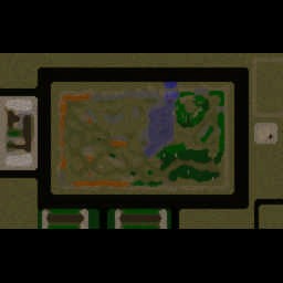 Vengeance Arena 1.00 - Warcraft 3: Mini map