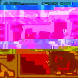 Versus heroe Arena 1.2 (Ingles) - Warcraft 3: Mini map