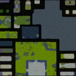 Vo Lam Truyen Ky II BETA - Warcraft 3: Mini map