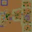 War of Dark Throne Warcraft 3: Map image